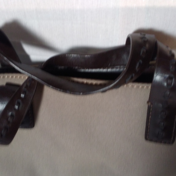 Cole Haan Two-Handle Two-Tone Brown design for Estee Lauder § # - Picture 2 of 12